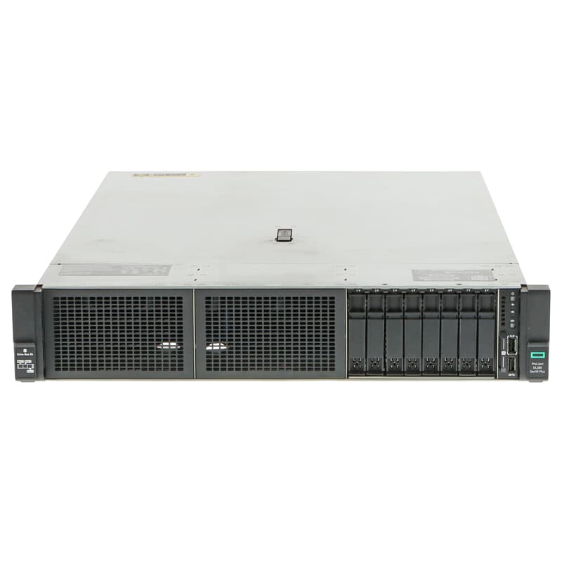 HPE ProLiant DL385 Gen10 Plus Server<br>2x EPYC 7402 24 Core 2,8GHz<br>256GB DDR4 RAM<br>8x SFF 2,5