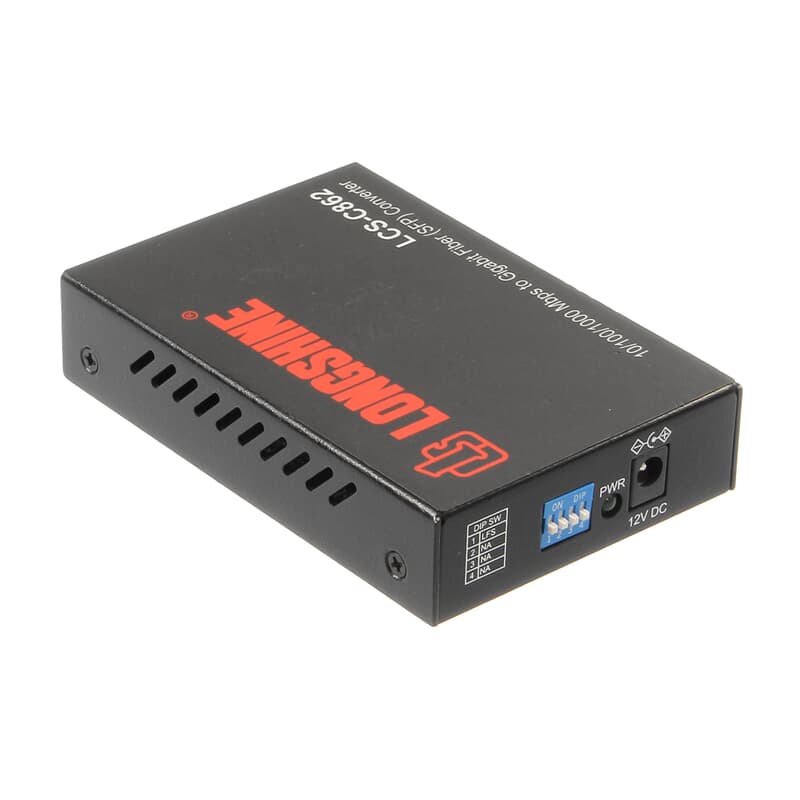 Longshine Gigabit Triple Speed Converter 1GbE RJ45 SFP GEKKO