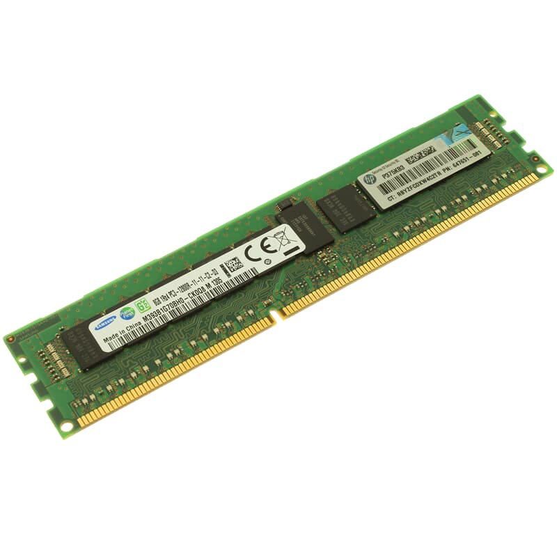 HP DDR3-RAM 8GB PC3-12800R ECC 1R - 664691-001 | GEKKO