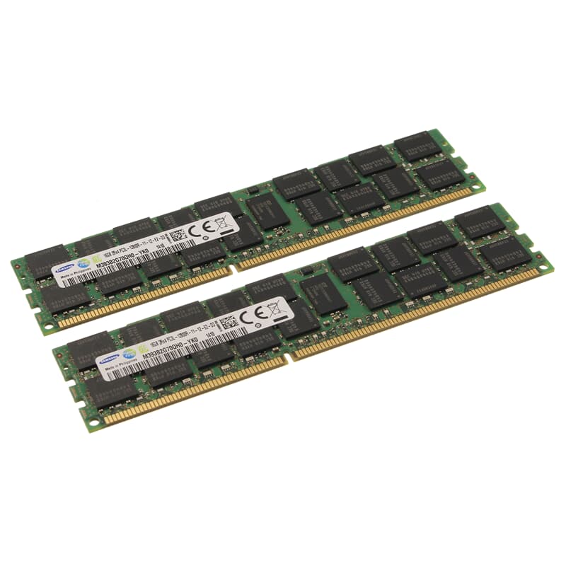 Fujitsu DDR3-RAM 32GB Kit 2x16GB PC3L-12800R ECC 2R LP | GEKKO