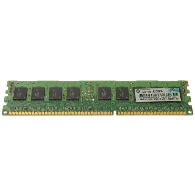 HP DDR3-RAM 8GB PC3-14900R ECC 1R - 731657-081 | GEKKO