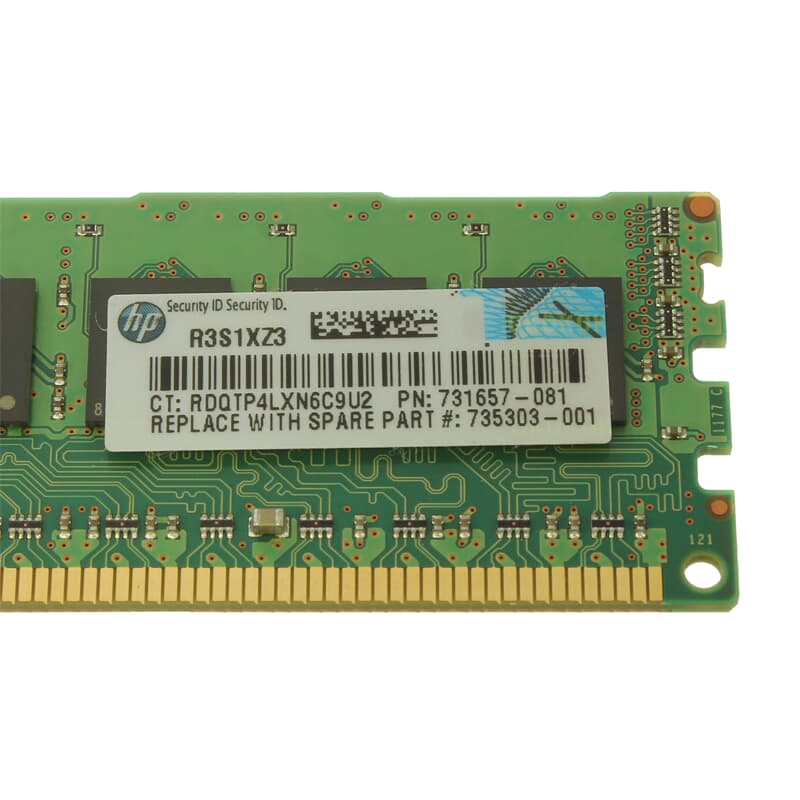 HP DDR3-RAM 8GB PC3-14900R ECC 1R - 731657-081 | GEKKO