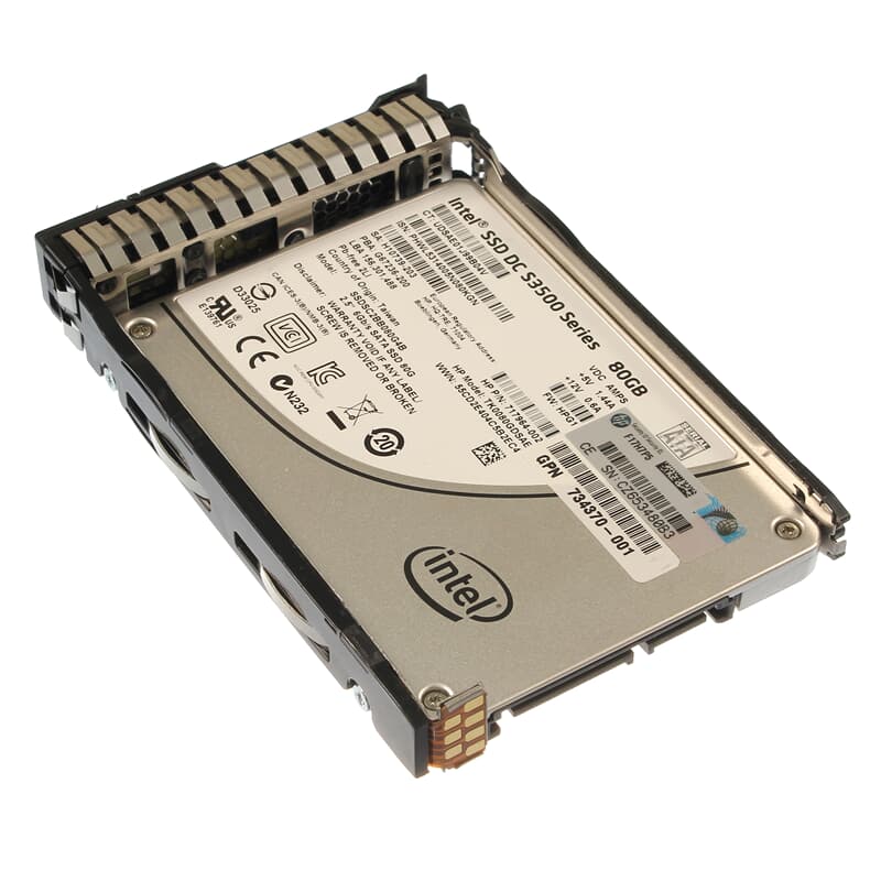 HP SATA-SSD 80GB SATA 6G VE SFF - 734562-001 | GEKKO