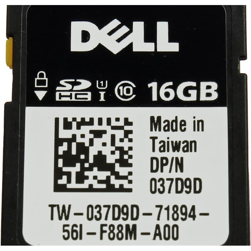 Dell SD Card 16GB PowerEdge M630 37D9D GEKKO