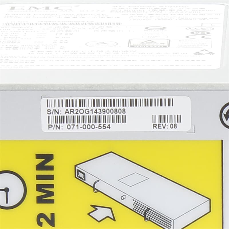 EMC Storage Netzteil Data Domain ES30 400W 071000554 GEKKO