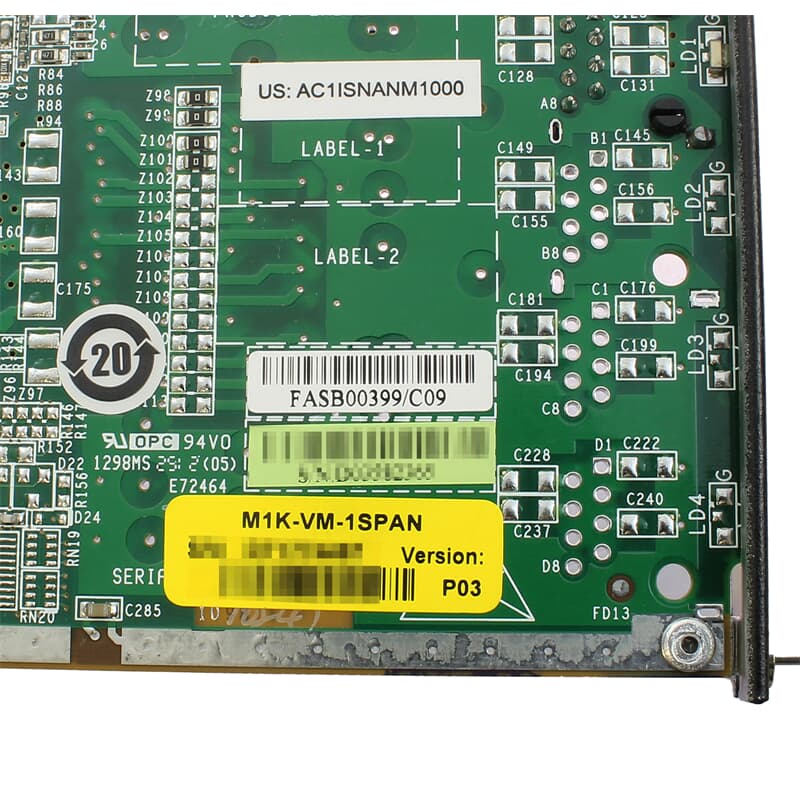 AudioCodes M1K TMX1A1V1 Single Port Module Mediant 1000 FASB00399