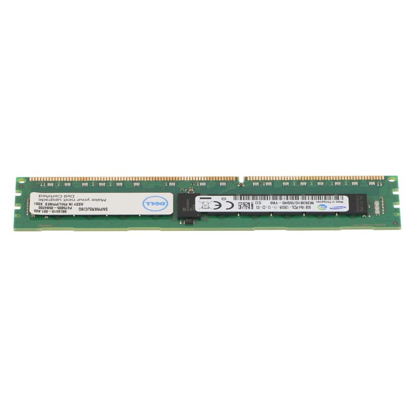 Dell Ddr3 Ram 8gb Pc3 12800r Ecc 1r Snprkr5jc8g Gekko