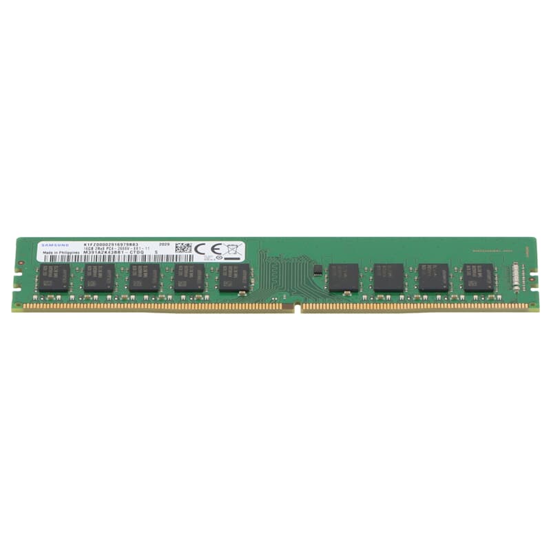 Samsung DDR4-RAM 16GB PC4-2666V ECC UDIMM 2R - M391A2K43BB1-CTD